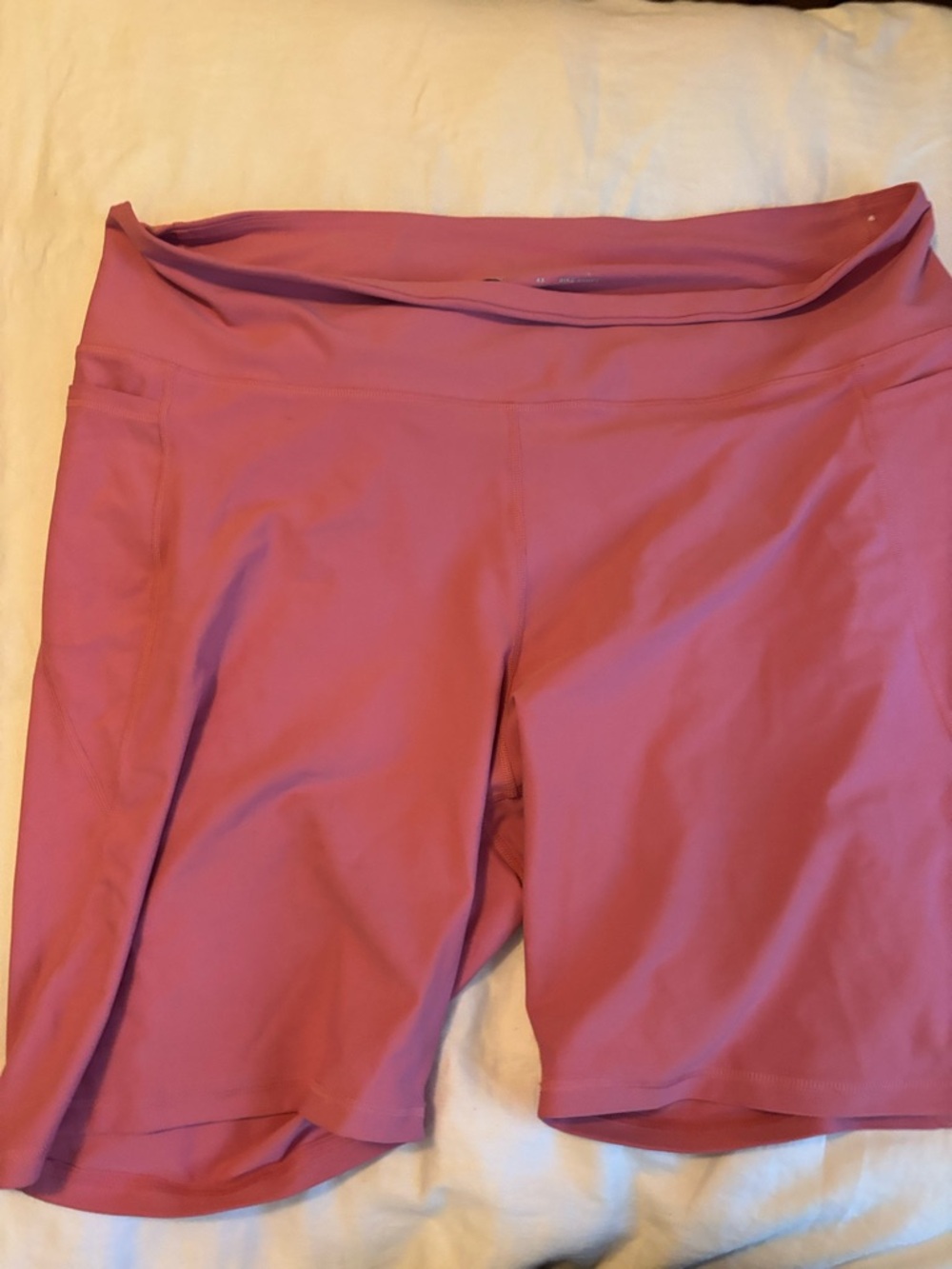 Old Navy Rose-Pink High-Rise Bike Shorts